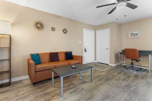 Apartment, City View | Living area - Beaujolais Villas (Biloxi)