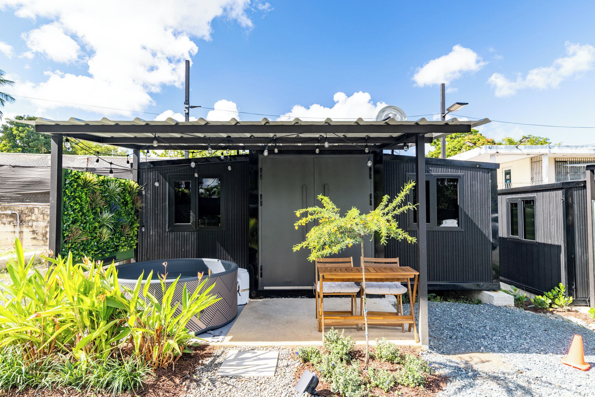 Mini-fridge, cookware/dishes/utensils