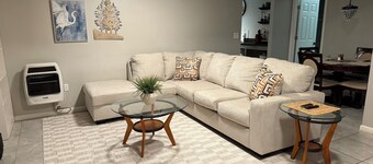 Stay at our unique 2 bedroom on a golf range