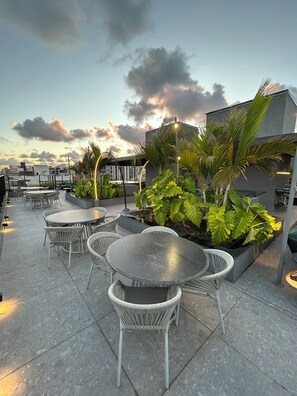 Apartamento básico | Terraza o patio