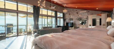 Executive-Dreibettzimmer, Balkon, Meerblick (Sunset) | Kostenloses WLAN