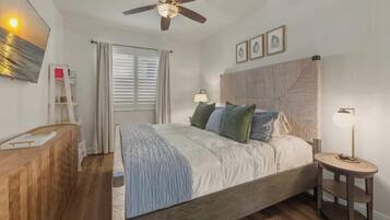 2 chambres, fer et planche Ă repasser, Wi-Fi, draps fournis