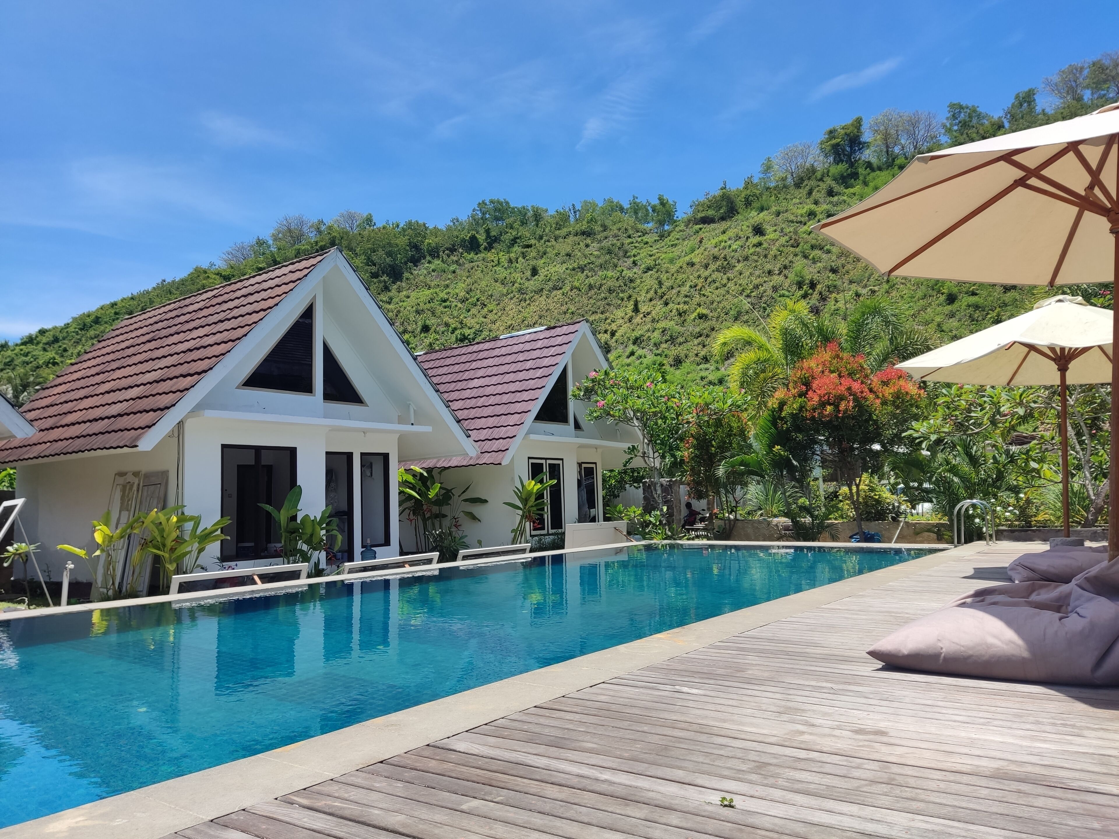 Piscina de natación o entrenamiento
