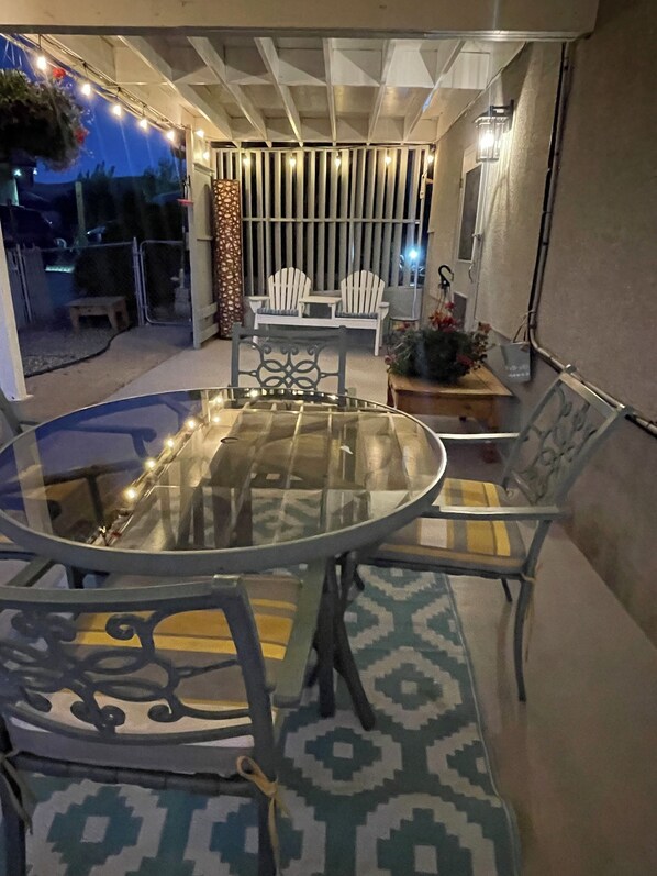 Udendørs spisemuligheder