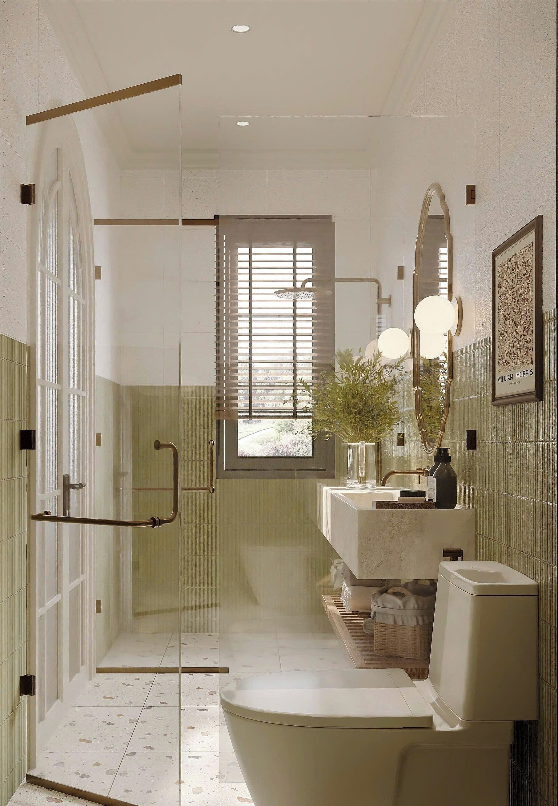 Standard-Doppelzimmer, Stadtblick | Badezimmer