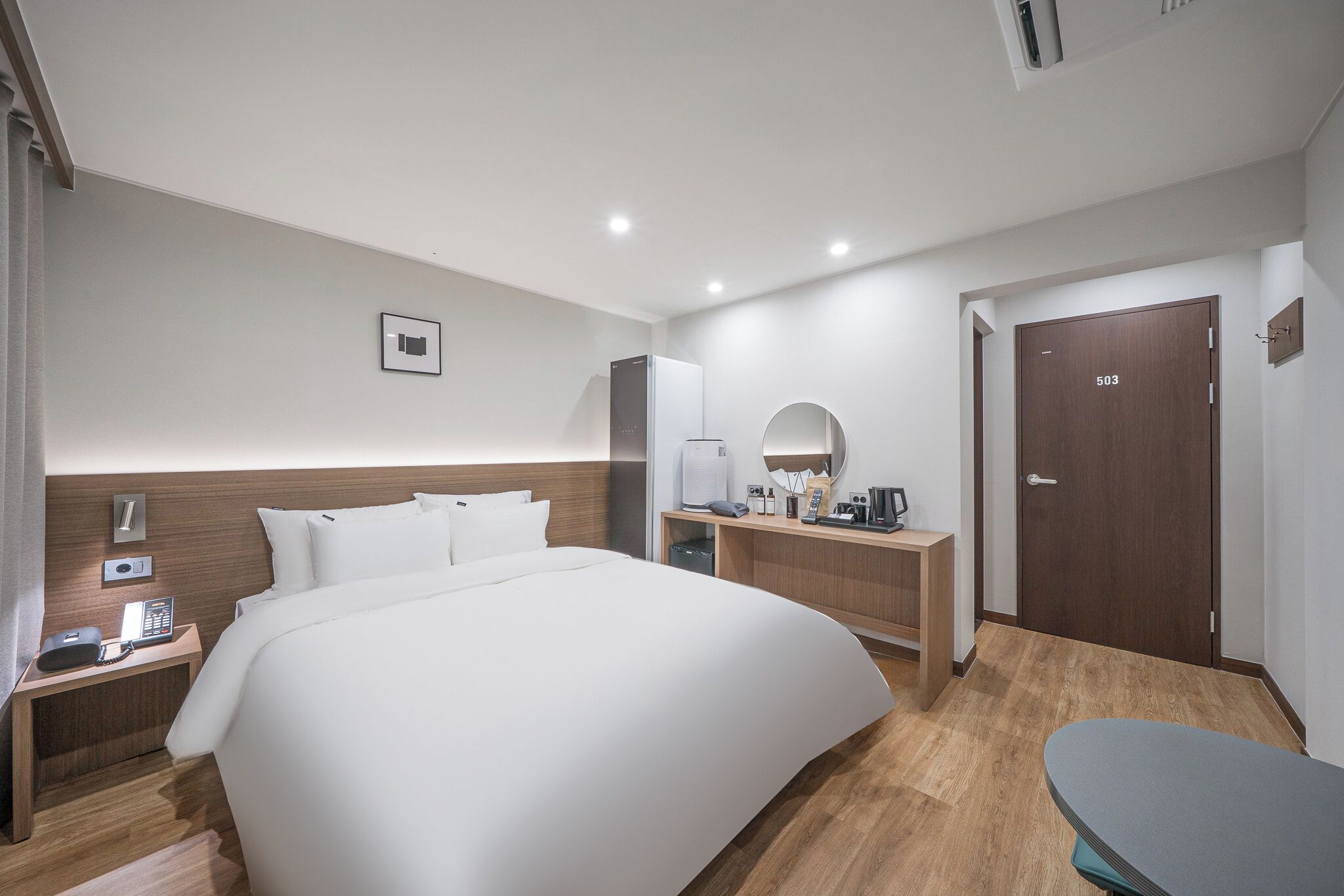 Chambre Double Deluxe | Bureau, espace de travail pour ordinateur portable, Wi-Fi gratuit