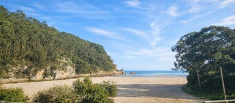 House Between Sea and Peaks in Colombres