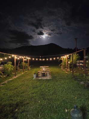 Opções para refeição ao ar livre