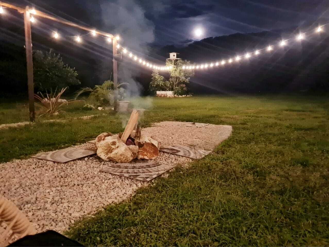 Overnatningsstedets område