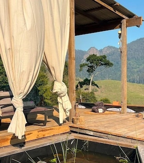 Aerial view - Nature Domes (Toms Creek)