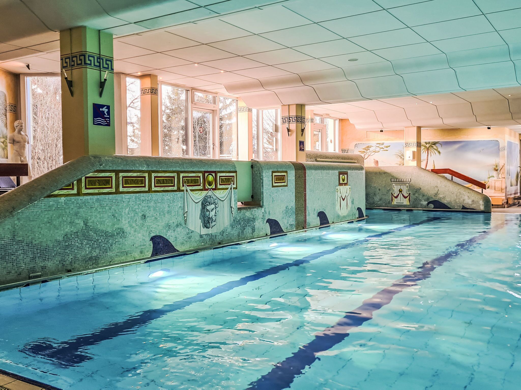 Piscine couverte