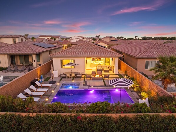 Outdoor pool, a heated pool - Desert Dreamscape! NEW home Pga West in the Signature collection (La Quinta)