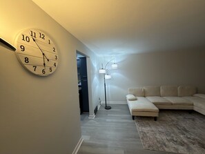 Living area - Modern Fully Renovated 2BR Retreat • Minutes from RIT • Safe & Spacious (Rochester)