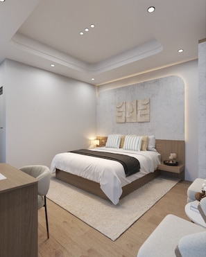 Superior Double Room, Balcony | Bathroom | Shower, free toiletries, hair dryer, towels - Odyssey Hotel 2 (Thanh pho Ha Giang)