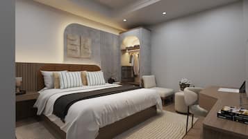 Deluxe Double Room Single Use, Balcony, River View | Bathroom | Shower, free toiletries, hair dryer, towels