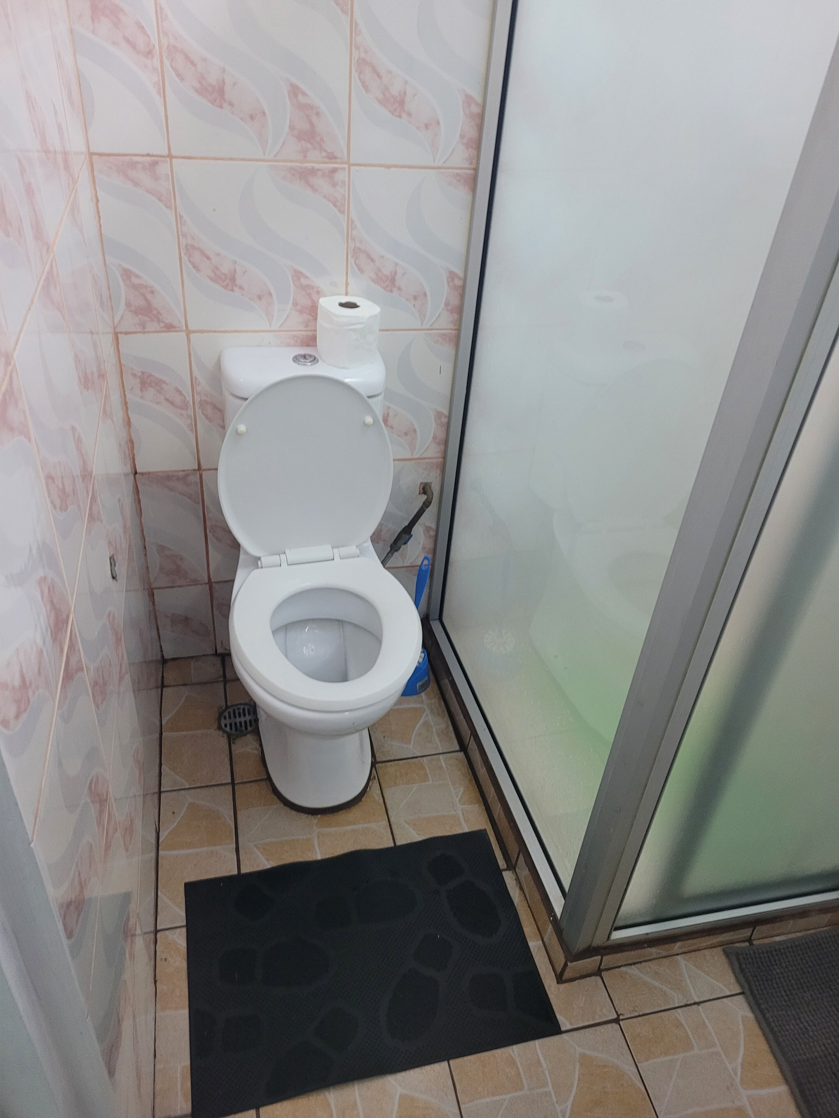 Håndklær, såpe og toalettpapir