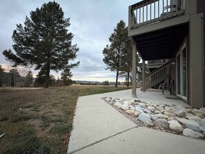 Terrace/patio - Summit Sanctuary of MeadowRidge. Great space and great location! (Fraser)