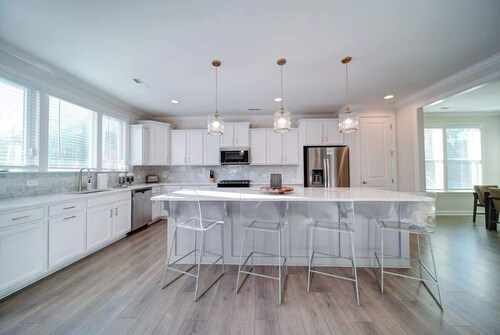 Pineville Family Retreat: 4BR House with BBQ & Backyard Fun!