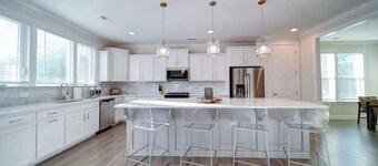 Pineville Family Retreat: 4BR House with BBQ & Backyard Fun!