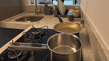 Appartement Confort, vue ville | Cuisine privée