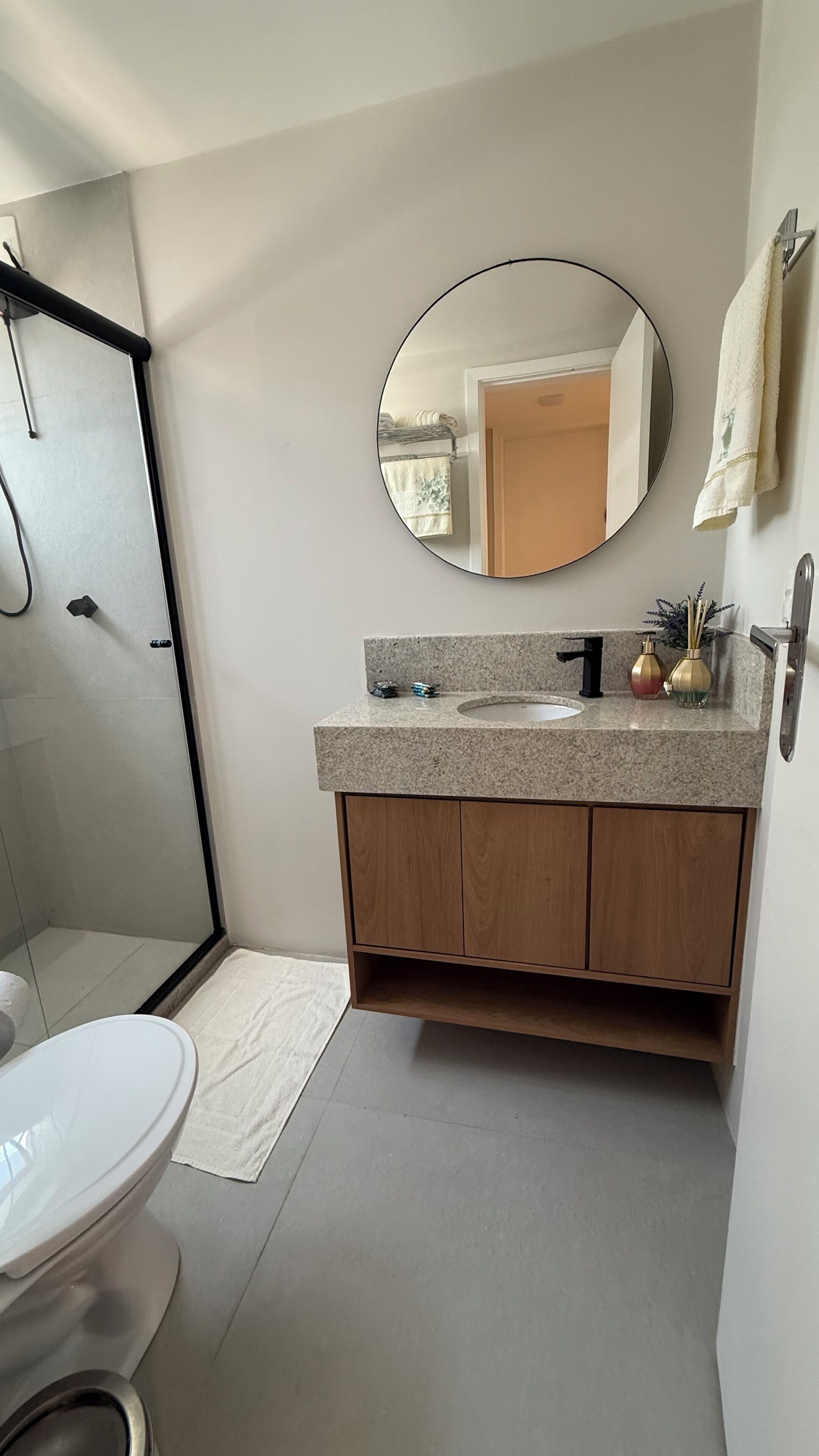 Appartamento Comfort, vista città | Bagno