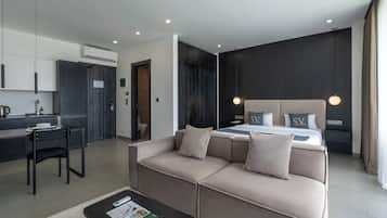 Classic-Suite, Balkon | Hochwertige Bettwaren, Zimmersafe, Bügeleisen/Bügelbrett, Bettwäsche