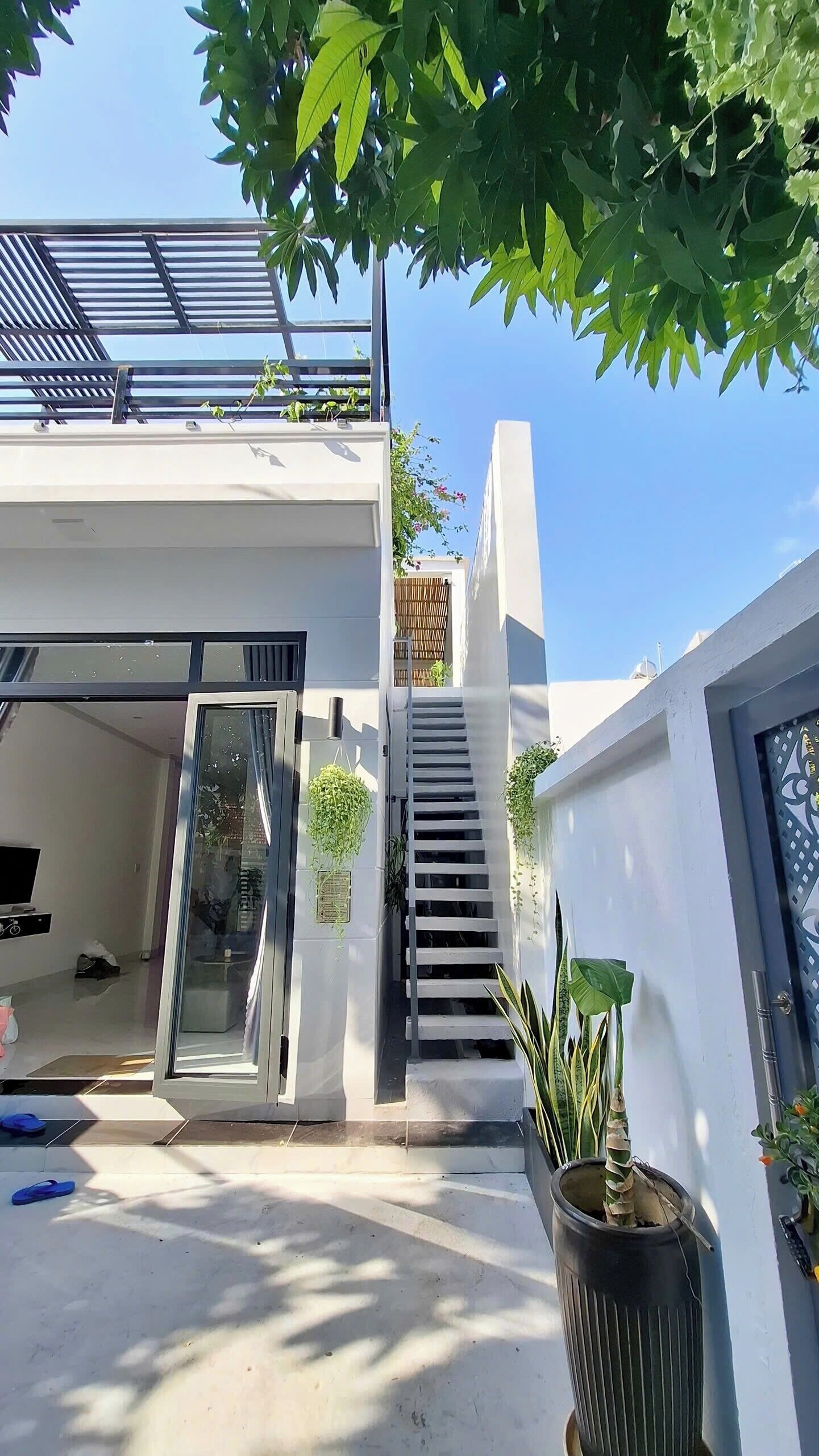 Voorkant van accommodatie