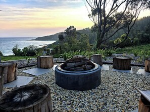 Property grounds - Family-sized home with beautiful views of the ocean & the Otway forest. (Separation Creek)