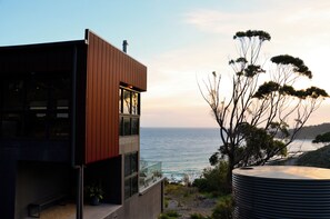 Property grounds - Family-sized home with beautiful views of the ocean & the Otway forest. (Separation Creek)