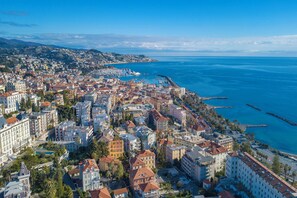Aerial view - Domus Piazza Brigida near Beach & Casino, Sanremo, Italy (Sanremo)