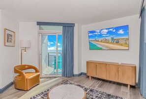 TV - 16th Fl 1BR Renovated Ocean+Sunset View Balconies! (Myrtle Beach)