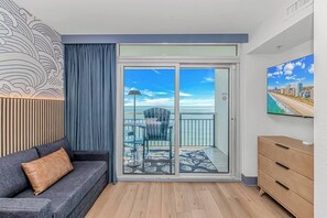 TV - Oceanfront 2BR Retreat | 17th Floor + Balconies (Myrtle Beach)
