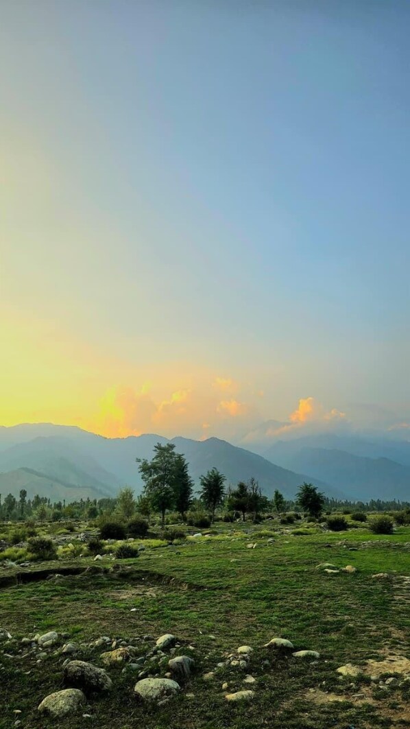 Deluxe Double Room, Balcony, River View | Living area - Rave River Resort By D'Foy - Pahalgam (Pahalgam)