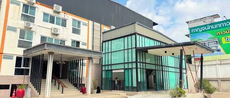 Voorkant van accommodatie