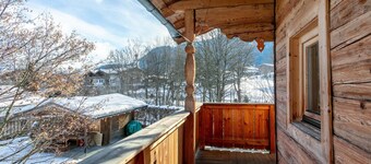 Spacious chalet with private garden