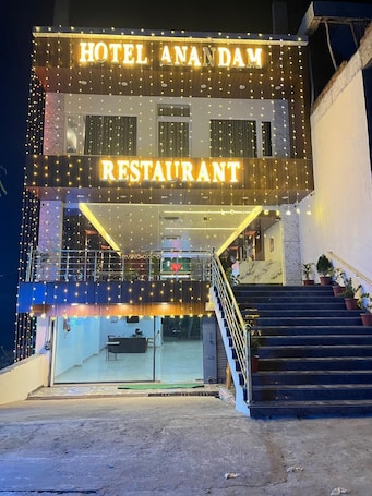 Front of property. Anandam Hotel