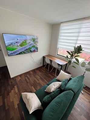 Apartment, 3 Bedrooms, Accessible | Living area - Prescott Apartment San Isidrio (Lima)