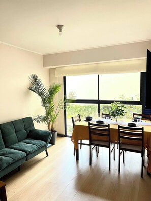 Apartment, 2 Bedrooms, Accessible | Living room - Modern Apartment for 9 San Isidro (Lima)