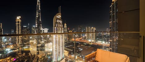 Business Apartment, Balcony, City View | Balcony view