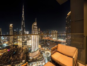 Business Apartment, Balcony, City View | Balcony view - ABI Holidays Burj Royale Fountain Views (Dubai)