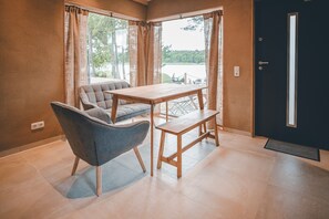 Dining - Holiday Home “Double 2 Single Beds Dog” with Private Terrace (Thiendorf)