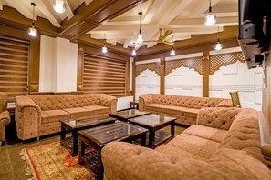 Sala de estar en el lobby