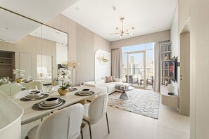 Interior - Modern & Elegant 1BD apartment in JVC (Dubai)