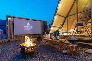 Dúplex Deluxe, alberca privada, junto a la alberca | Terraza o patio