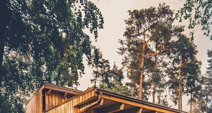Ferienhaus mit 4 Einzelbetten, privater Terrasse und WLAN