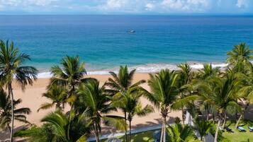 Blick von der Unterkunft