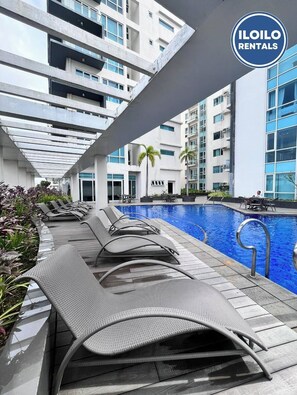 Shared Dormitory, 1 Bedroom, Accessible, Smoking | Pool | Outdoor pool - Room-relax Stay at One Madison Tower (Iloilo)