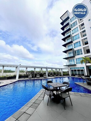 Shared Dormitory, 1 Bedroom, Accessible, Smoking | Pool - Room-relax Stay at One Madison Tower (Iloilo)