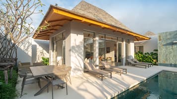 Villa, 3Â Schlafzimmer, eigener Pool, Poolblick | Terrasse/Patio