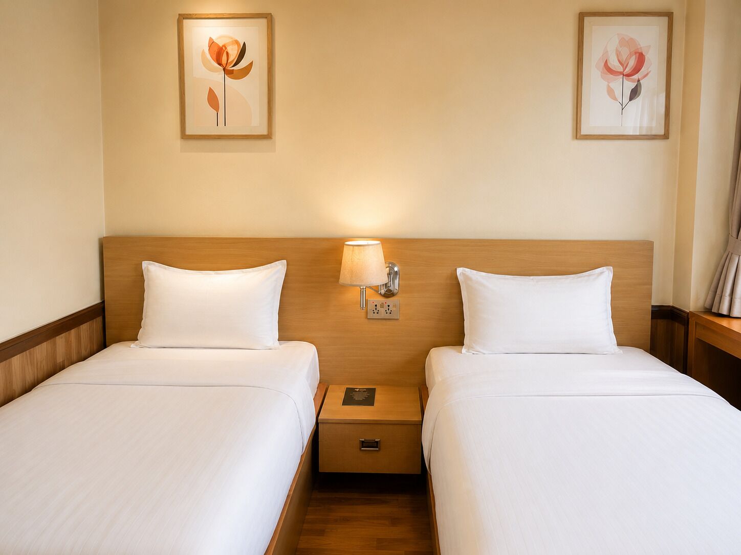 Deluxe Twin Room | Egyptian cotton sheets, premium bedding, down comforters